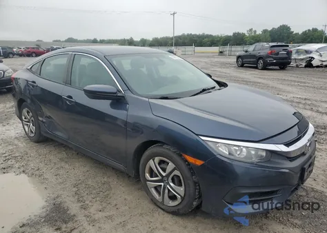 2017 Honda Civic Lx из США, поврежденный, VIN 19XFC2F59HE205254